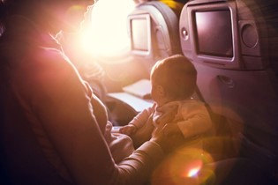 Flying high: surviving long haul travel with a baby